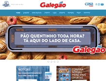 Tablet Screenshot of galegao.com.br